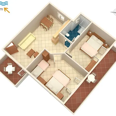 Apartmán 7171a Umag